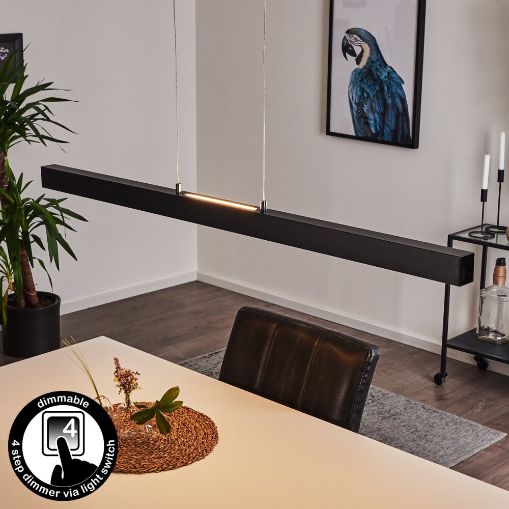 Tumbila Lampada a Sospensione LED Nero, 1-Luce main product photo