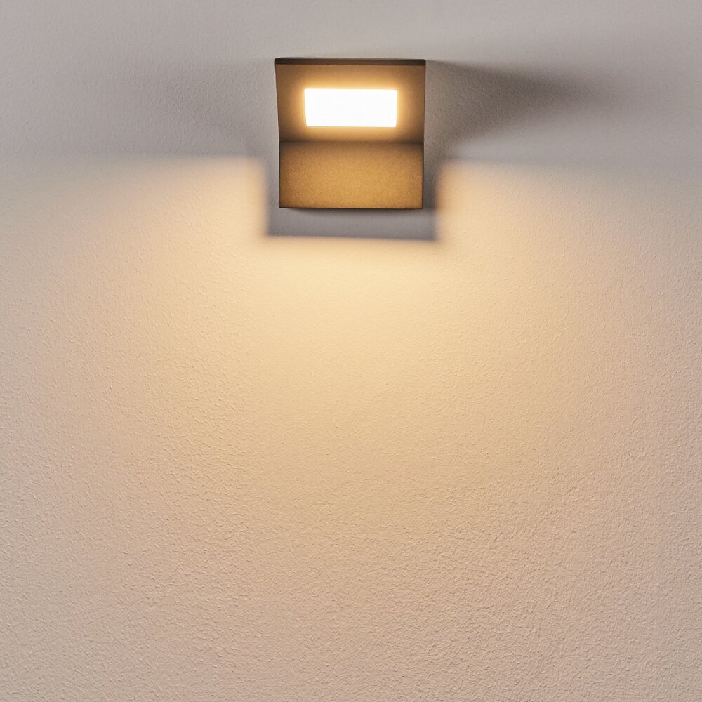 Matlava Applique da esterno LED Antracite, Bianco, 1-Luce