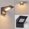 Matlava Applique da esterno LED Antracite, Bianco, 1-Luce