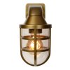 Lucide LEWIS Applique da esterno Oro, Ottone, 1-Luce