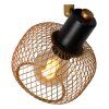 Lucide MAREN Applique Oro, Ottone, Nero, 1-Luce