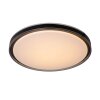 Lucide SILAS Plafoniera LED Nero, 1-Luce