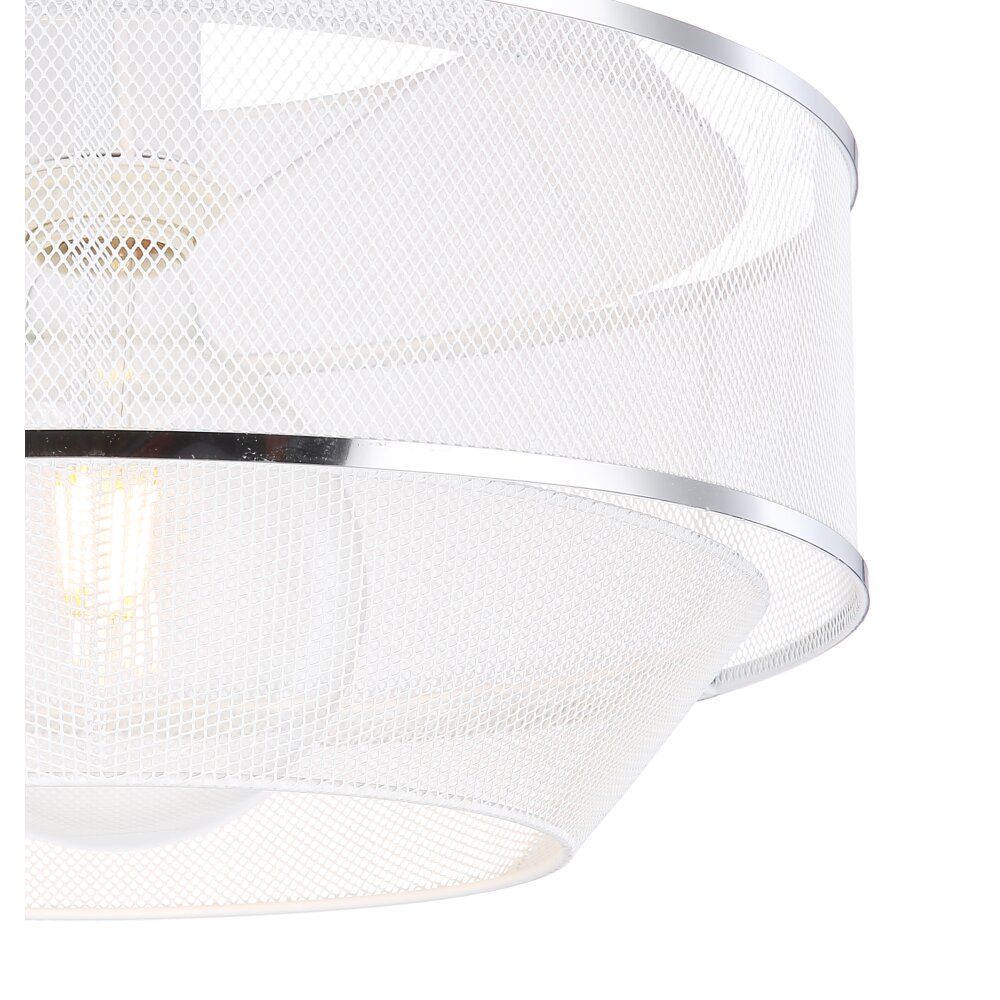 Globo VIGATTO Plafoniera Bianco, 1-Luce