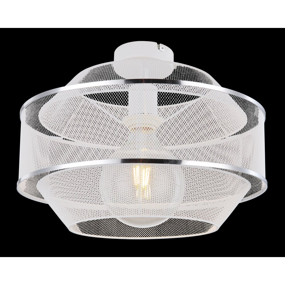 Globo VIGATTO Plafoniera Bianco, 1-Luce