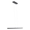 Steinhauer Light Stripe Lampada a Sospensione LED Nero, 1-Luce