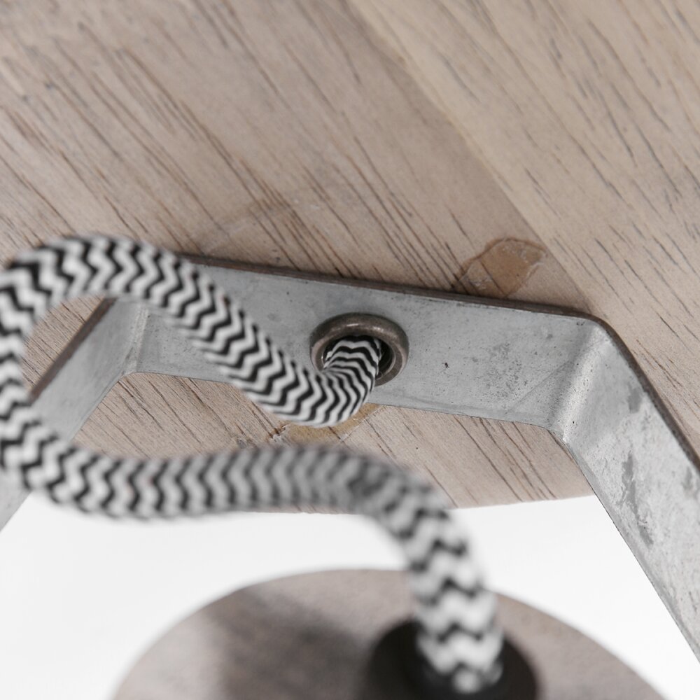 Steinhauer Gearwood Plafoniera Marrone, Nichel opaco, 3-Luci