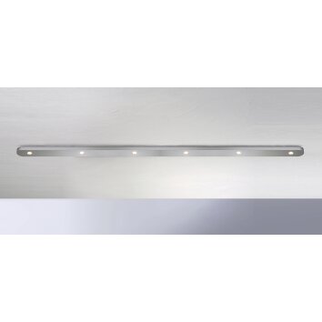 Bopp-Leuchten CLOSE Plafoniera LED Argento, 6-Luci