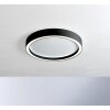 Bopp-Leuchten AURA Plafoniera LED Nero, Bianco, 1-Luce