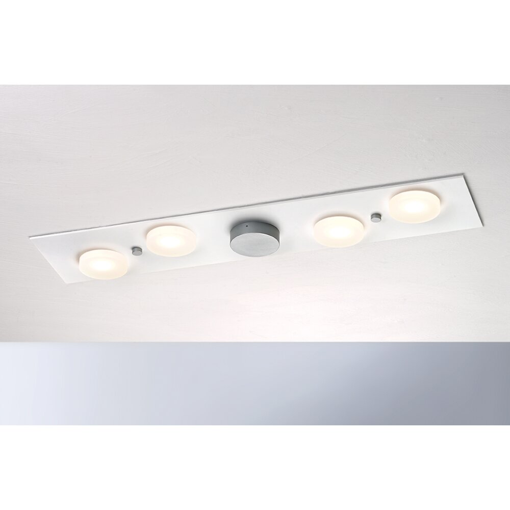 Bopp-Leuchten PLANETS ONE Plafoniera LED Argento, Bianco, 4-Luci main product photo