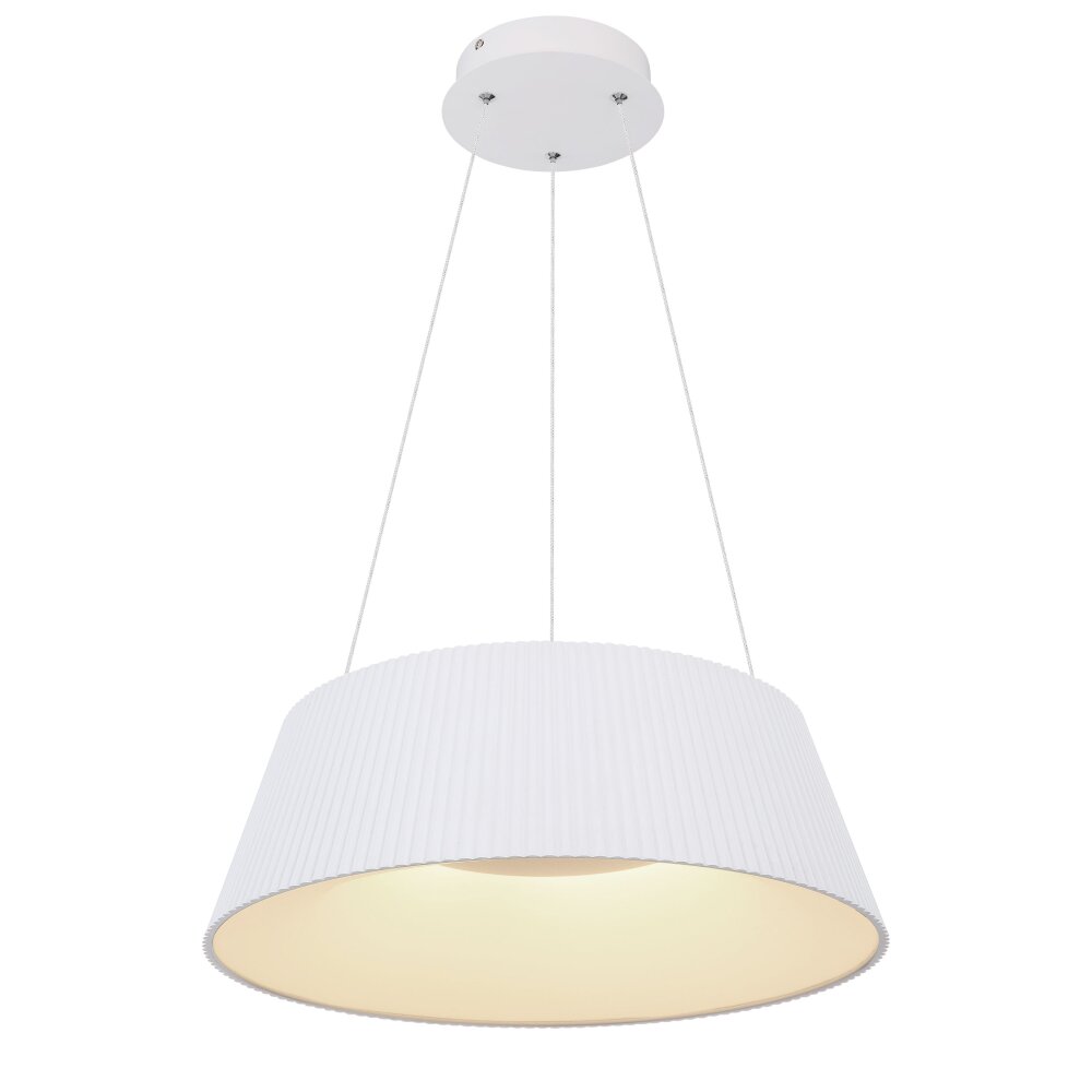 Globo CROTONE Lampadario a sospensione LED Bianco, 1-Luce, Telecomando main product photo