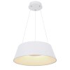 Globo CROTONE Lampadario a sospensione LED Bianco, 1-Luce, Telecomando