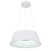 Globo CROTONE Lampadario a sospensione LED Bianco, 1-Luce, Telecomando