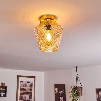 Gombua Plafoniera Ottone, 1-Luce