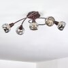 Warga Plafoniera LED Bronzo, 5-Luci