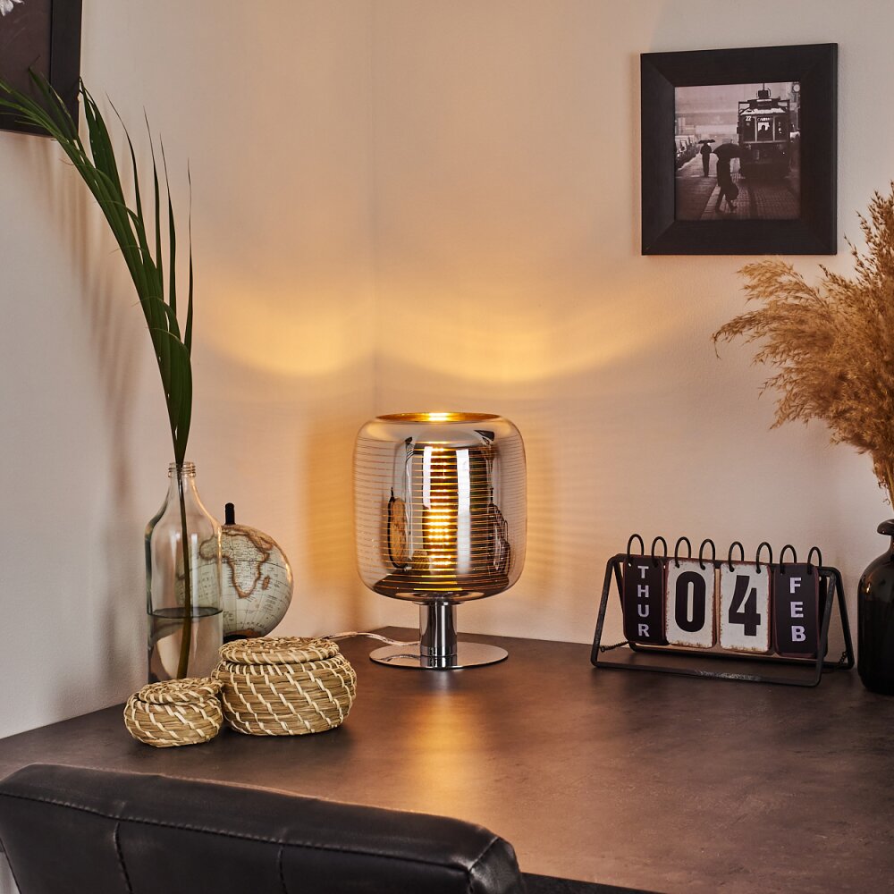 Verasara Lampada da tavolo Cromo, 1-Luce main product photo