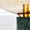 Maoro Lampada da tavolo Verde, Ottone, 1-Luce