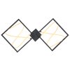 Globo KAIA Plafoniera LED Nero, 1-Luce