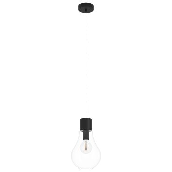 Eglo CHASELY Lampadario a sospensione Nero, 1-Luce