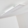 Salmi Plafoniera LED Bianco, 1-Luce