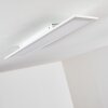 Salmi Plafoniera LED Bianco, 1-Luce