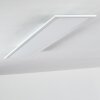 Salmi Plafoniera LED Bianco, 1-Luce