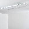 Salmi Plafoniera LED Bianco, 1-Luce, Telecomando