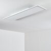 Salmi Plafoniera LED Bianco, 1-Luce, Telecomando