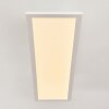 Salmi Plafoniera LED Bianco, 1-Luce, Telecomando