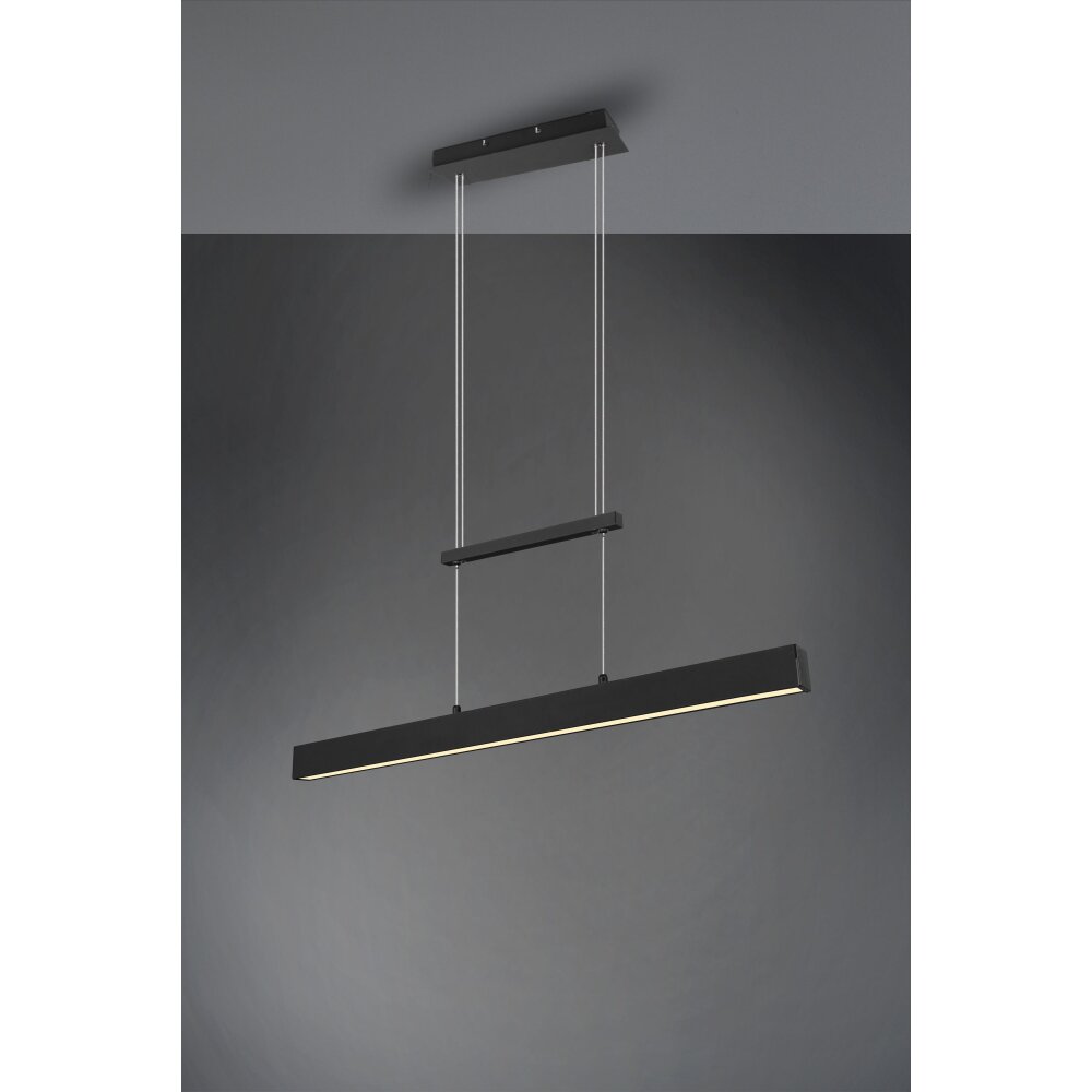 Reality Paros Lampada a Sospensione LED Nero, 3-Luci main product photo