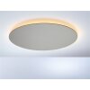 Escale BLADE Plafoniera LED Grigio, 1-Luce