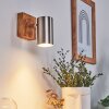 Zuoz Plafoniera Legno chiaro, 1-Luce