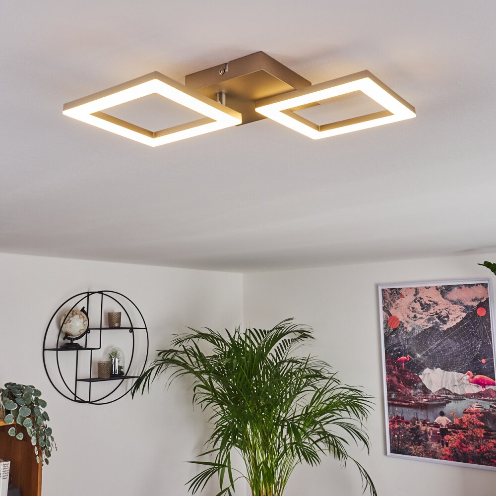 Batuna Plafoniera LED Nichel opaco, 1-Luce main product photo