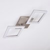 Batuna Plafoniera LED Nichel opaco, 1-Luce