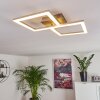 Batuna Plafoniera LED Nichel opaco, 1-Luce