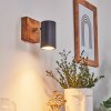 Zuoz Plafoniera Legno chiaro, 1-Luce