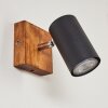 Zuoz Plafoniera Legno chiaro, 1-Luce