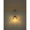 Globo VITIANO Lampadario a sospensione Marrone, Nero, 1-Luce