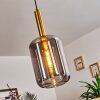 Maliali Lampadario a sospensione Grigio, Ottone, 1-Luce