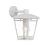 Brilliant Riley Applique da esterno Bianco, 1-Luce