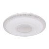 Globo KLEMENS Plafoniera LED Bianco, 2-Luci, Telecomando, Cambia colore