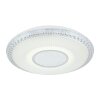 Globo KLEMENS Plafoniera LED Bianco, 2-Luci, Telecomando, Cambia colore