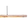 Globo MELLA Lampadario a sospensione LED Legno chiaro, Nero, 1-Luce