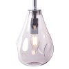 Brilliant Living Drops Lampada a Sospensione Cromo, 3-Luci