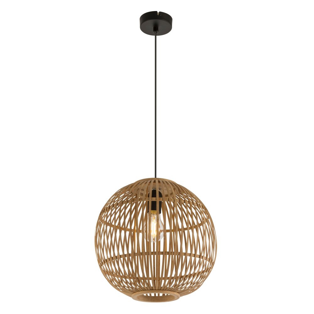 Globo HILDEGARD Lampadario a sospensione Nero, 1-Luce main product photo