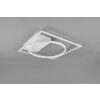 Trio Downey Plafoniera LED Bianco, 1-Luce, Telecomando