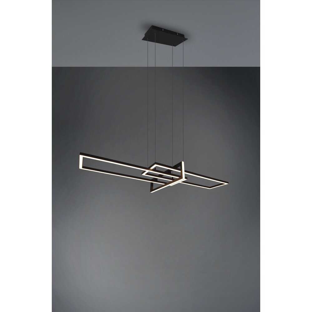 Trio Salinas Lampada a Sospensione LED Nero, 1-Luce main product photo