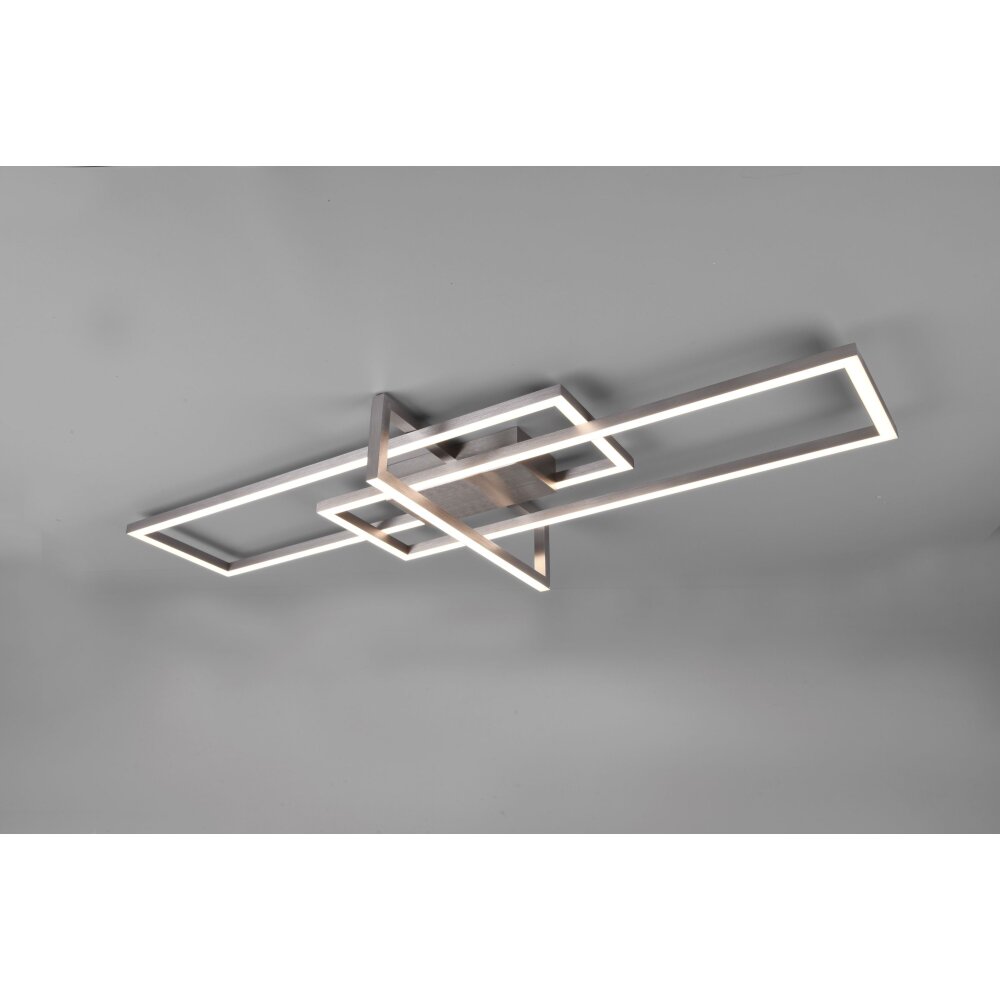 Trio Salinas Plafoniera LED Nichel opaco, 1-Luce main product photo