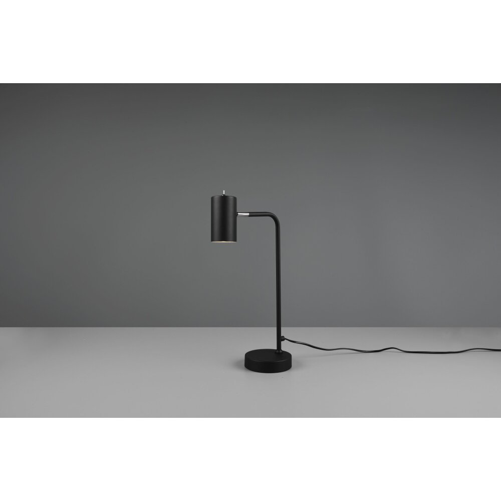 Trio Marley Lampada da tavolo Nero, 1-Luce