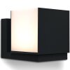 Lutec CUBA Applique da esterno LED Nero, 1-Luce