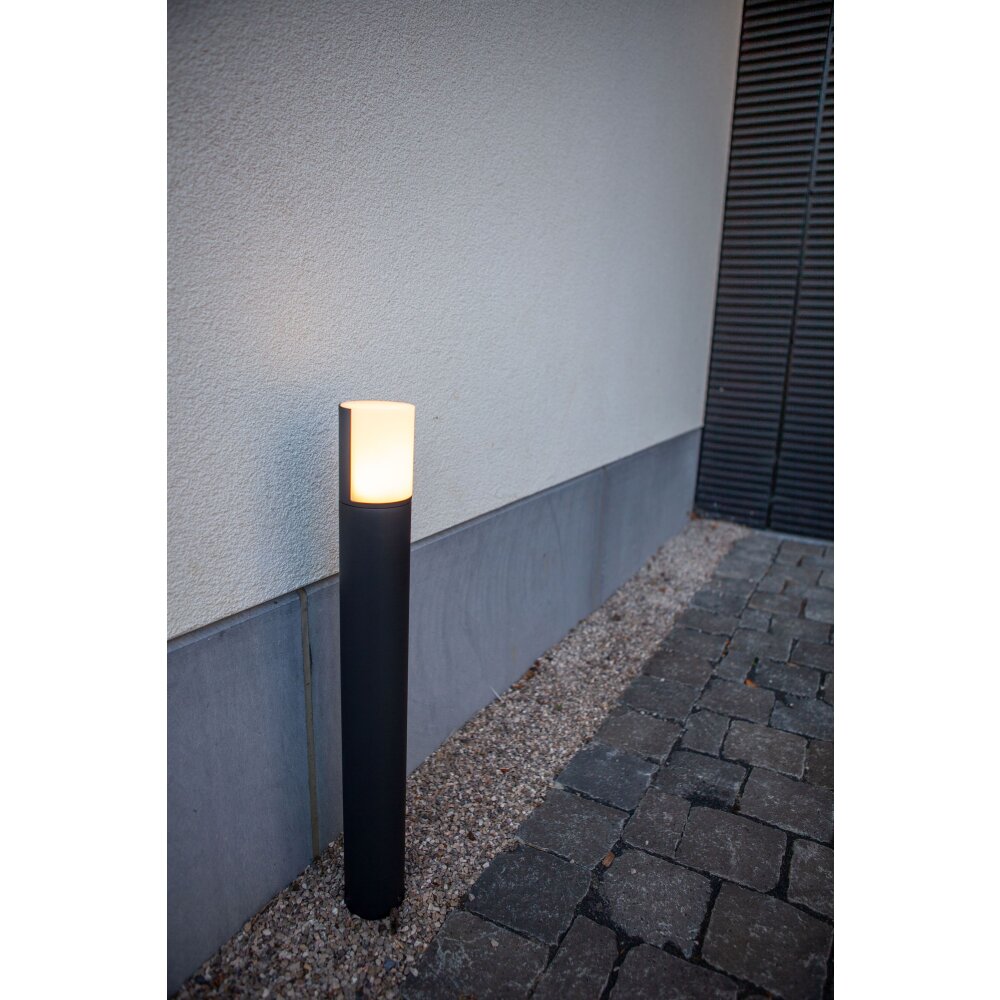 Lutec CYRA Lampioncino Segnapasso LED Nero, 1-Luce main product photo
